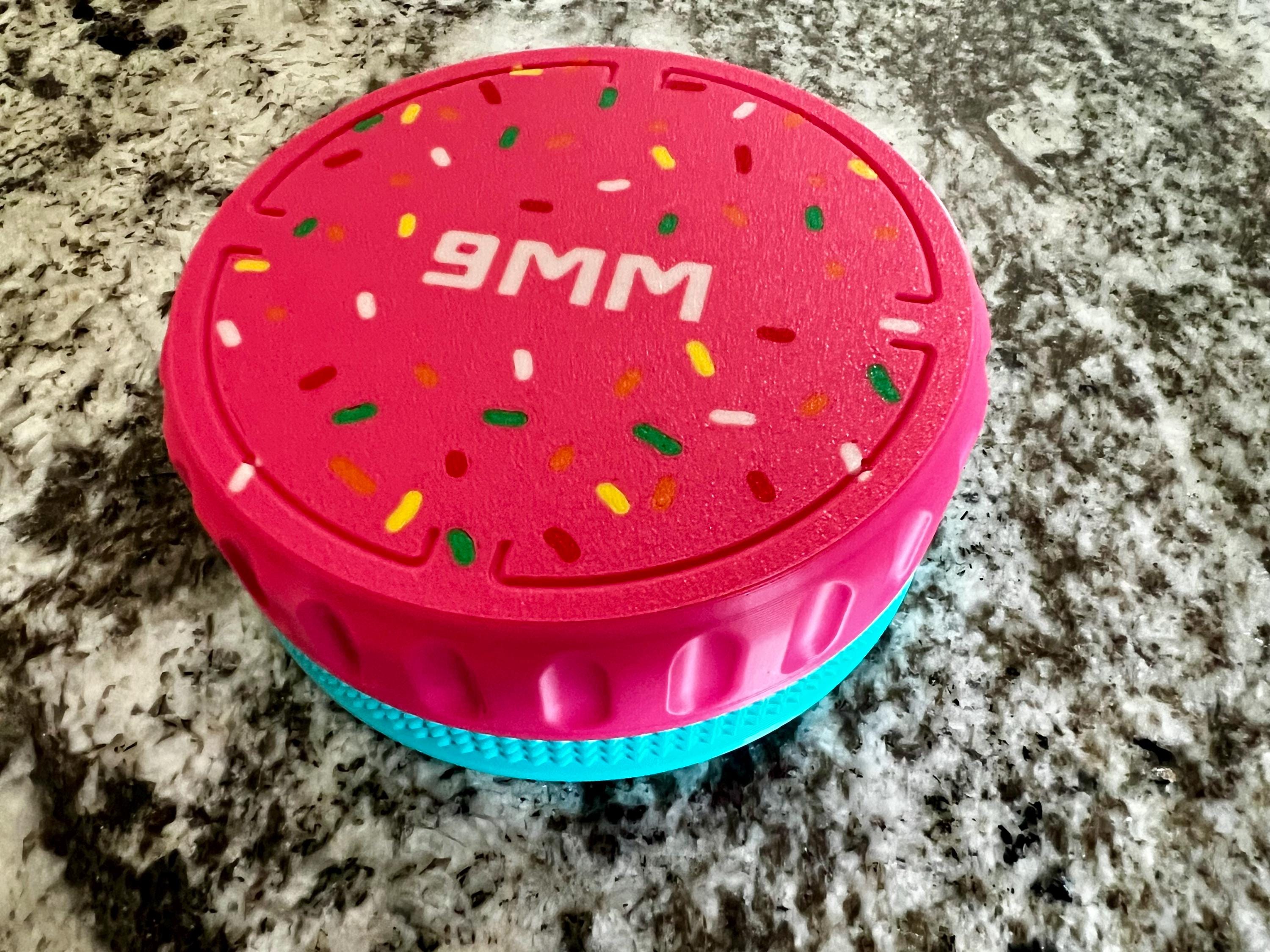 9mm Donut Stackable Storage Case | Range Bag Organizer | Compact Holder